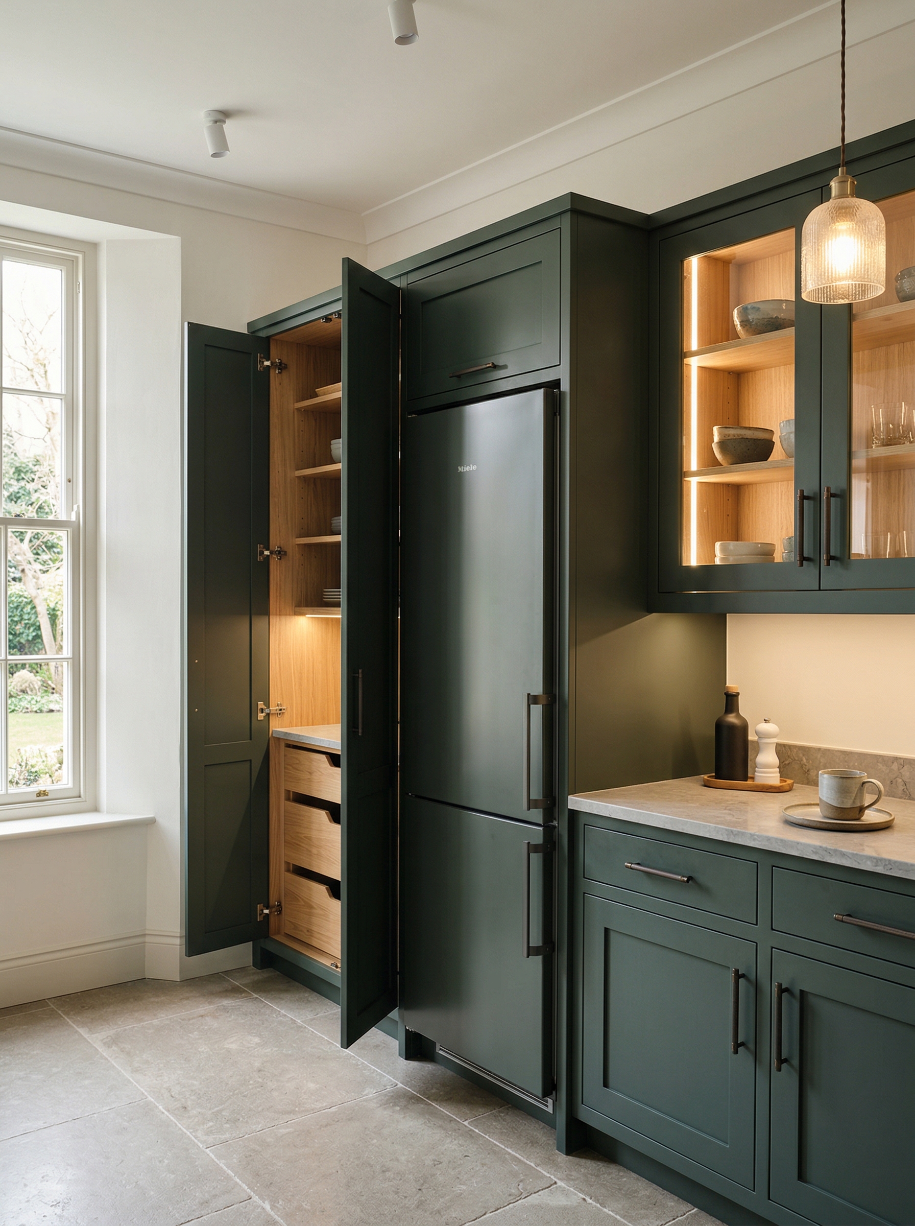 portrait2_600x800 Bespoke kitchen installation, full-height cabinetry and considered storage design