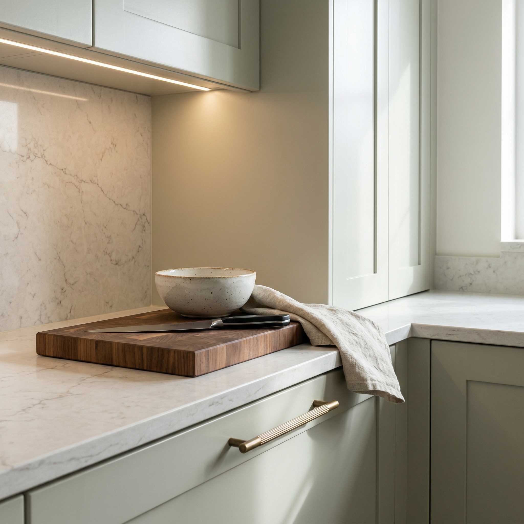 Mastercraft kitchen in Loughor, bespoke design, quality craftsmanship, installed by our own team