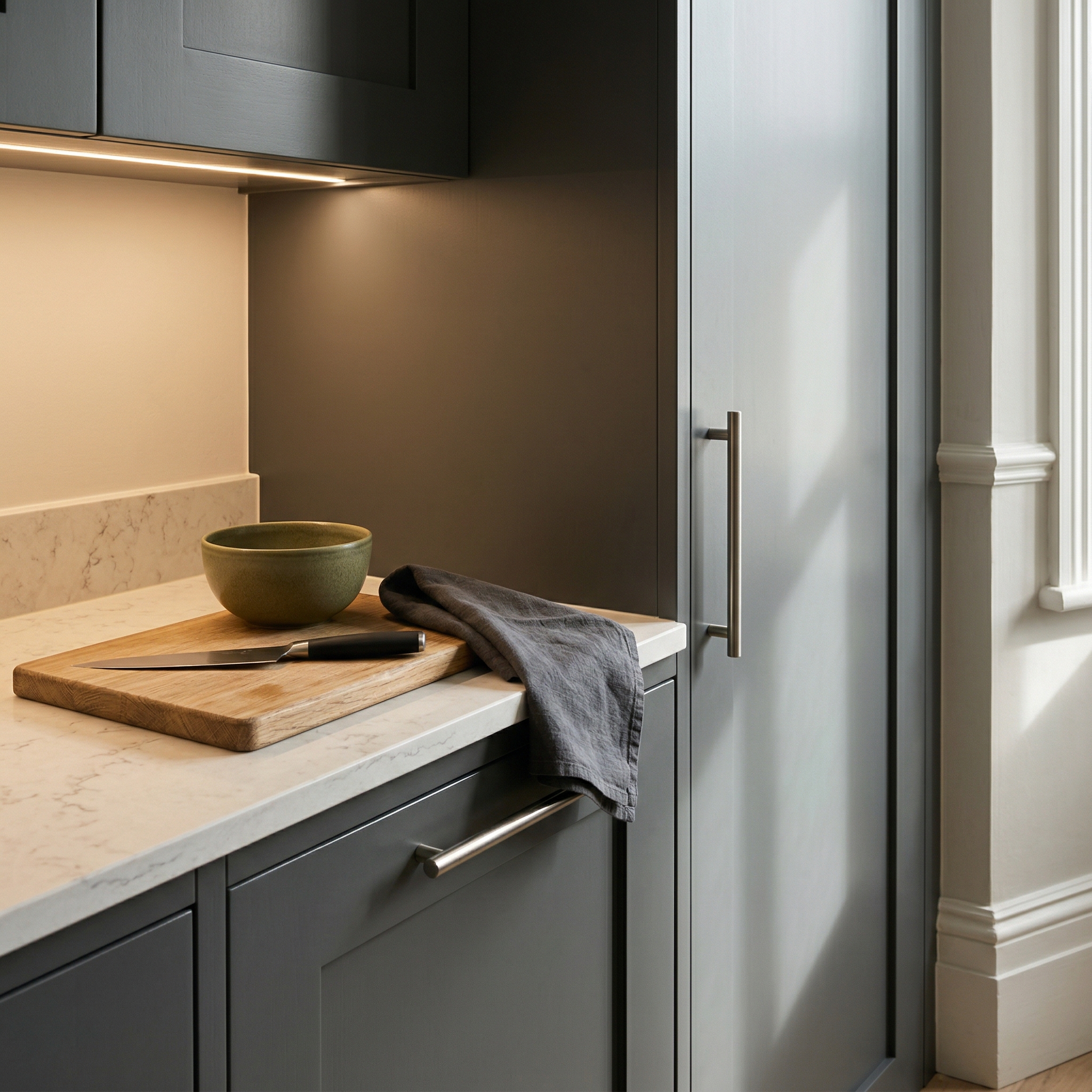 Mastercraft kitchen in Luton, bespoke design, quality craftsmanship, installed by our own team