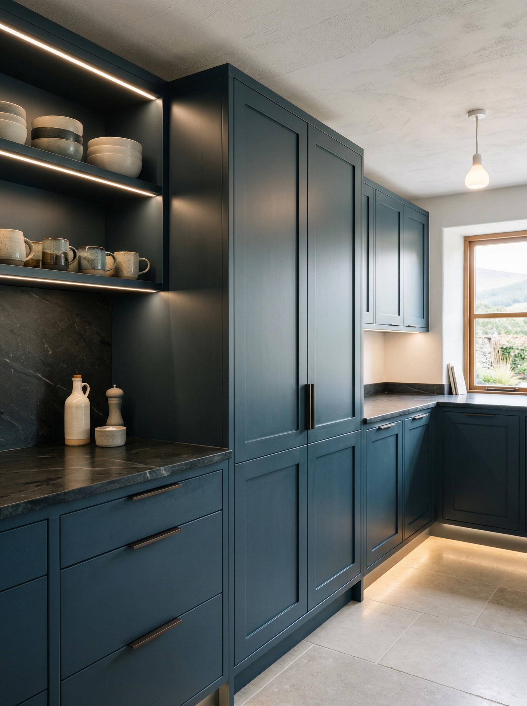 portrait2_600x800 Bespoke kitchen installation, full-height cabinetry and considered storage design