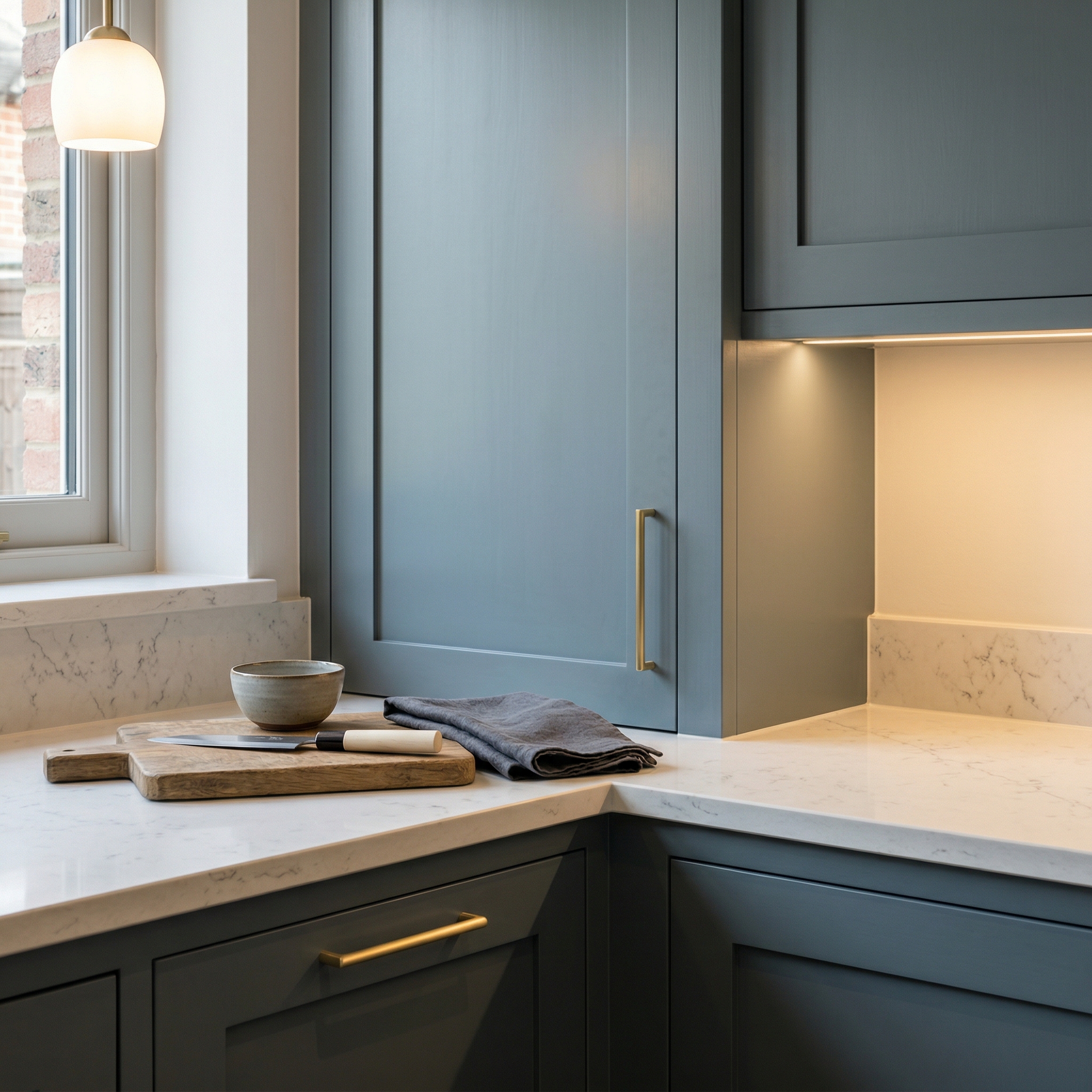 Mastercraft kitchen in Narberth, bespoke design, quality craftsmanship, installed by our own team