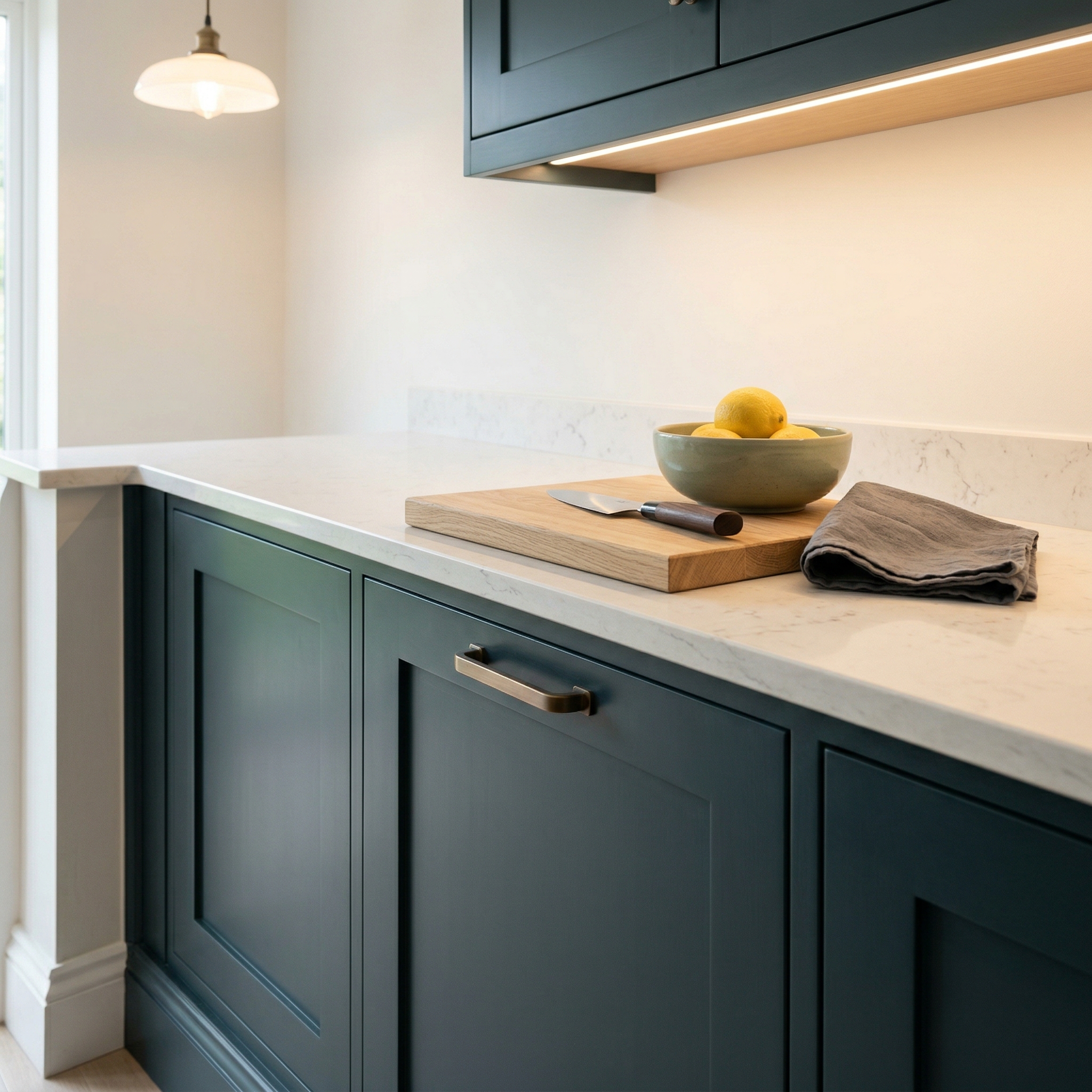 Mastercraft kitchen in Newton Abbot, bespoke design, quality craftsmanship, installed by our own team