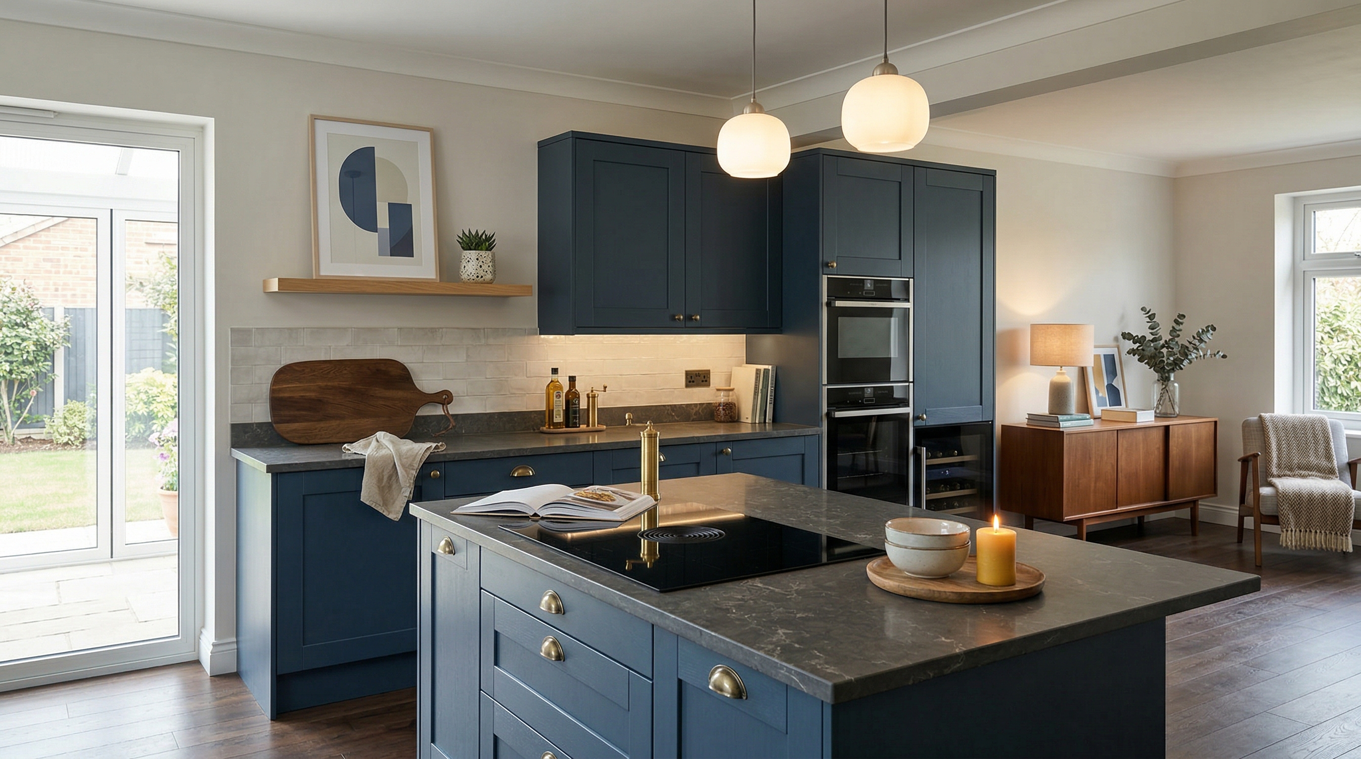 hero2_1200x675 Mastercraft bespoke kitchen in Newton Aycliffe, wide architectural view showing room volume and design quality