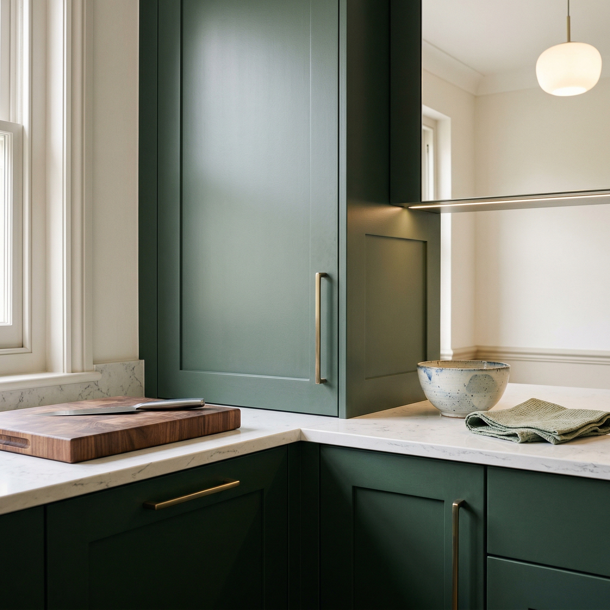 Mastercraft kitchen in Neyland, bespoke design, quality craftsmanship, installed by our own team