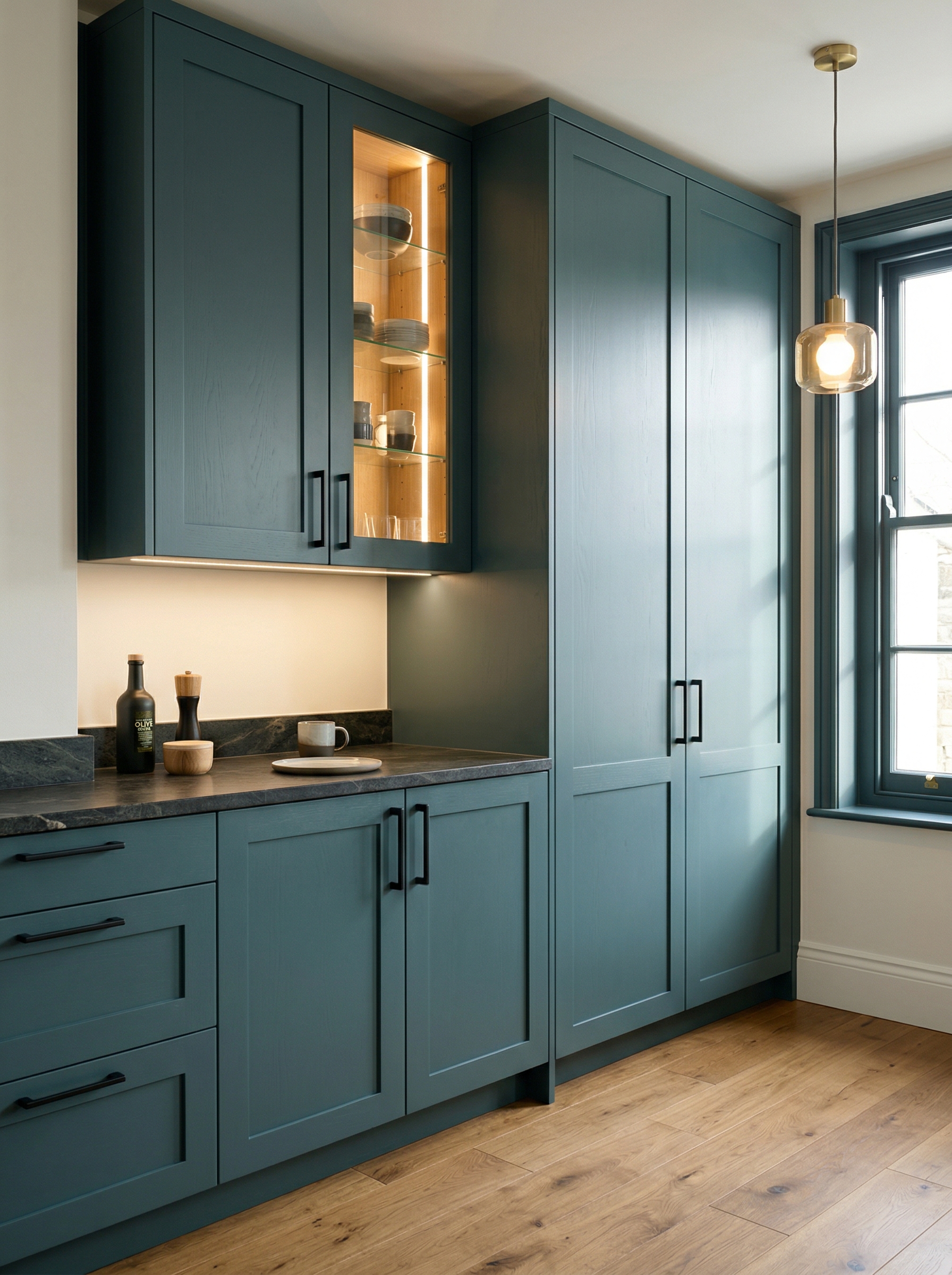 portrait2_600x800 Bespoke kitchen installation, full-height cabinetry and considered storage design