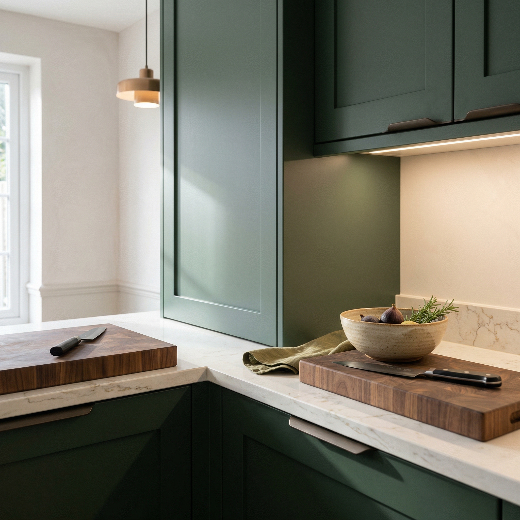 Mastercraft kitchen in Padstow, bespoke design, quality craftsmanship, installed by our own team