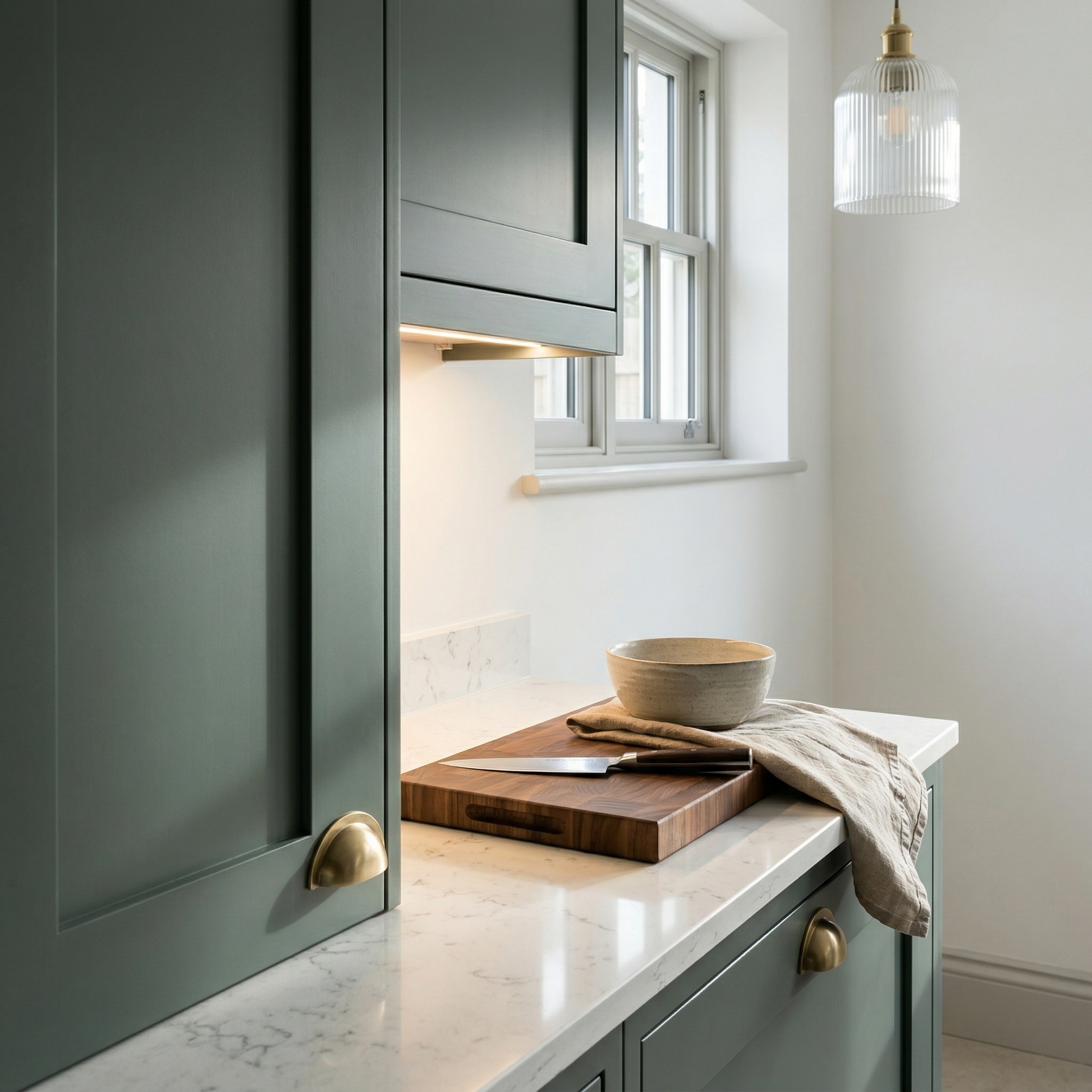 Mastercraft kitchen in Penryn, bespoke design, quality craftsmanship, installed by our own team