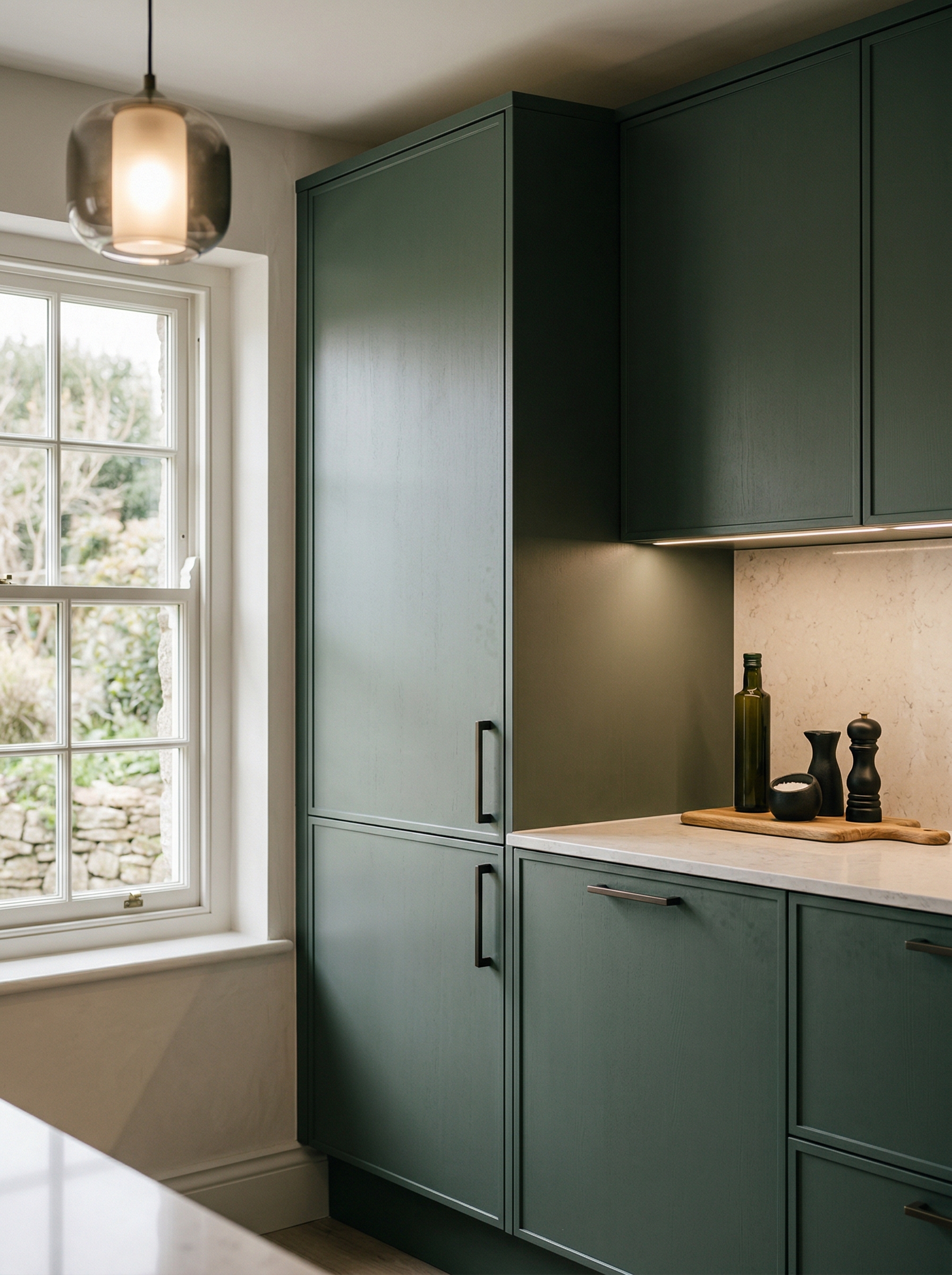 portrait2_600x800 Bespoke kitchen installation, full-height cabinetry and considered storage design