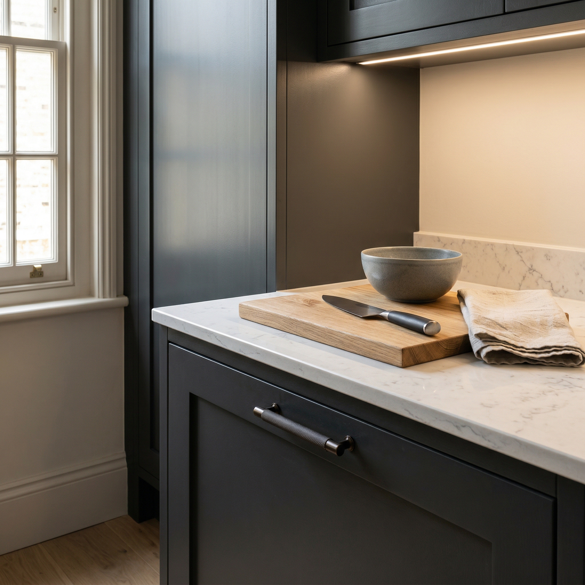 Mastercraft kitchen in Port Talbot, bespoke design, quality craftsmanship, installed by our own team