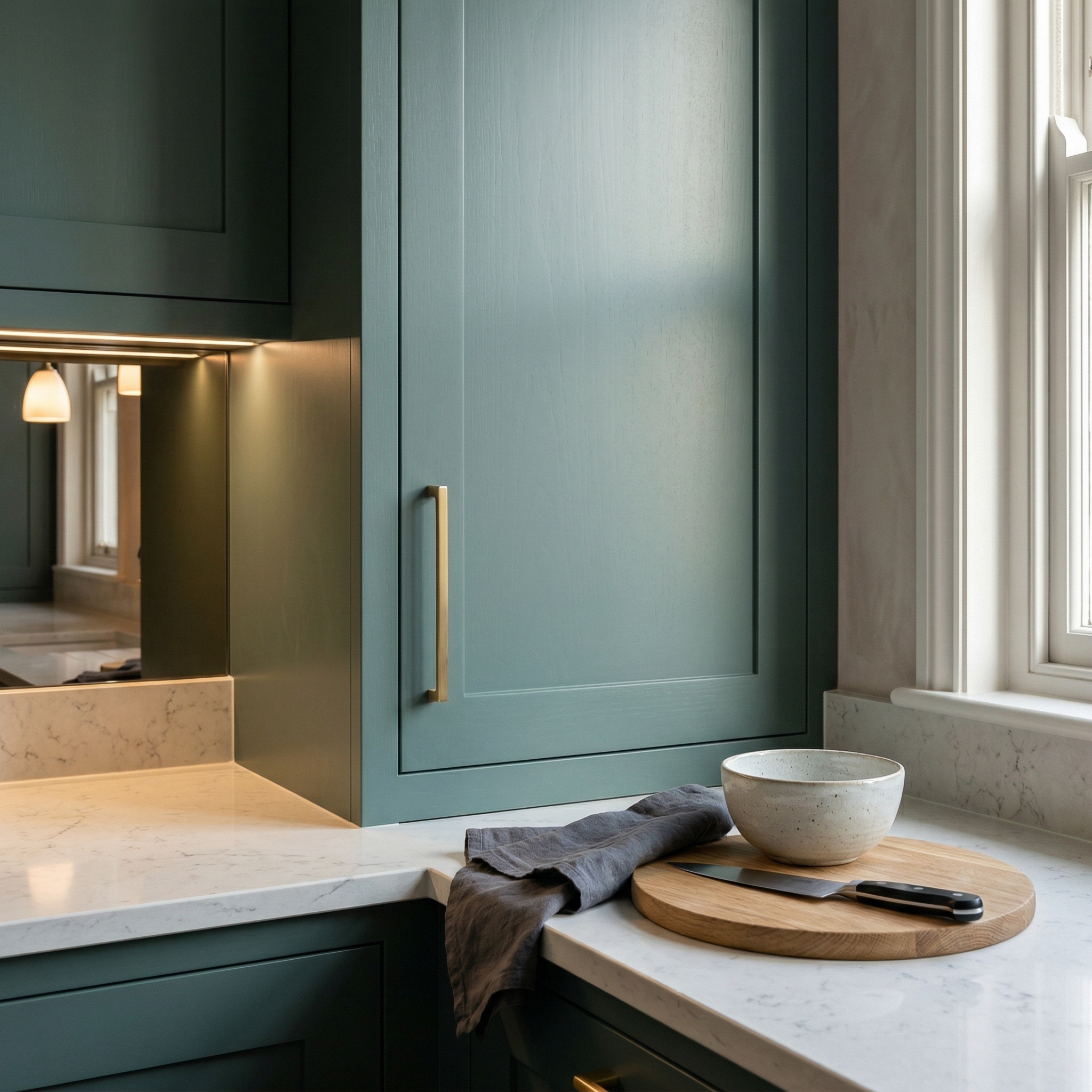 Mastercraft kitchen in Presteigne, bespoke design, quality craftsmanship, installed by our own team