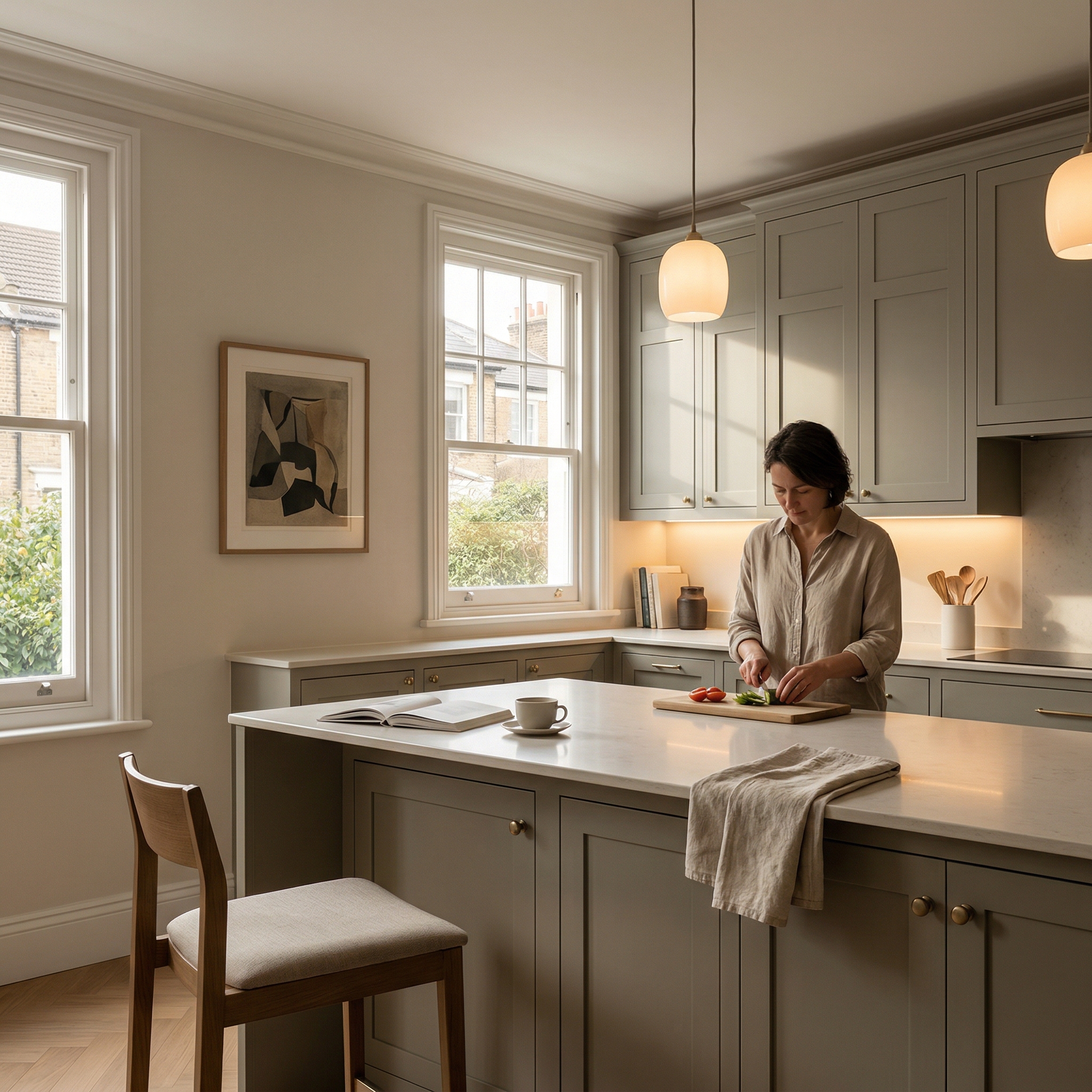 square2_800x800 Bespoke kitchen designed for a Putney home, quality materials and considered layout