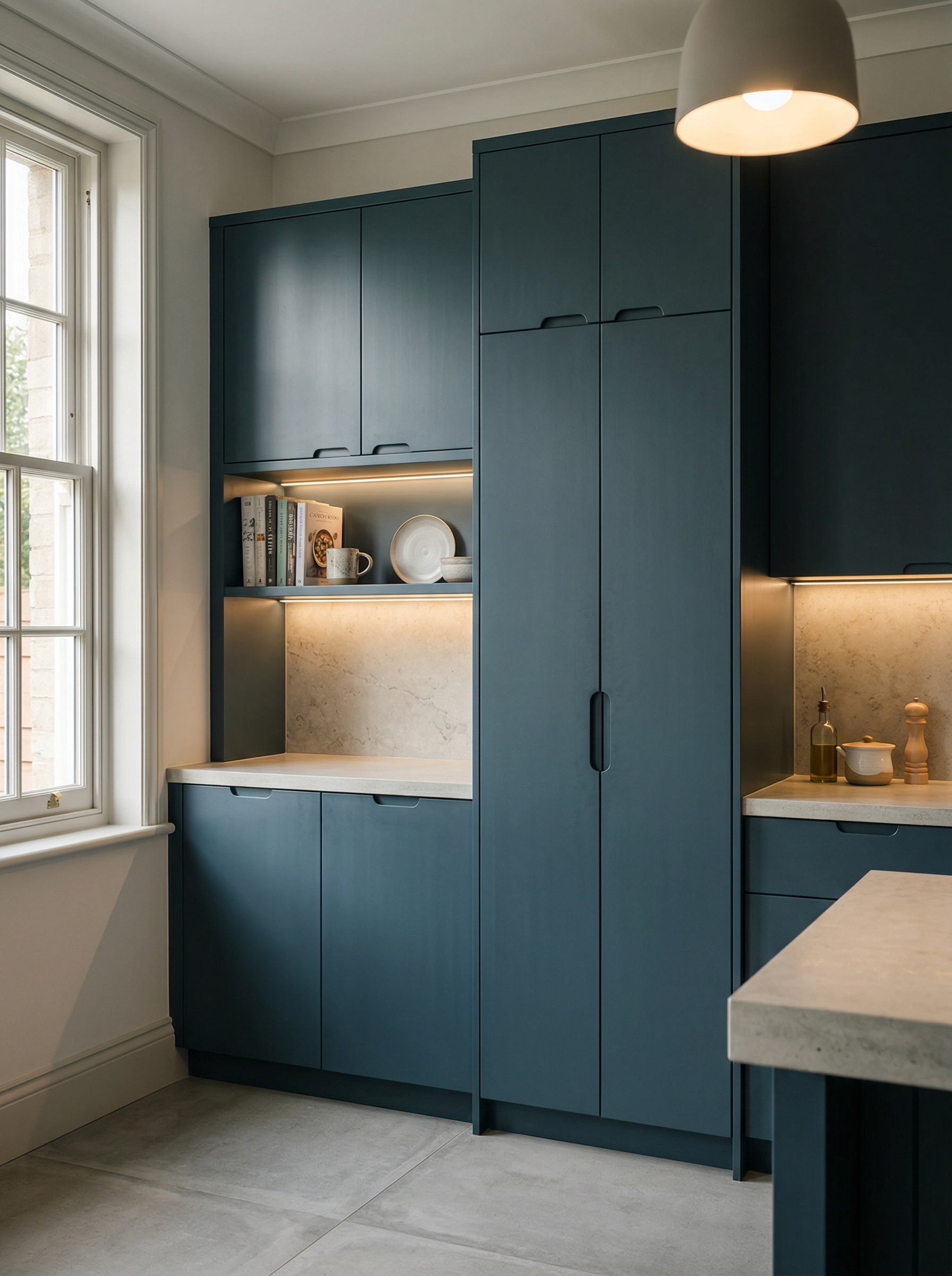 portrait2_600x800 Bespoke kitchen installation, full-height cabinetry and considered storage design