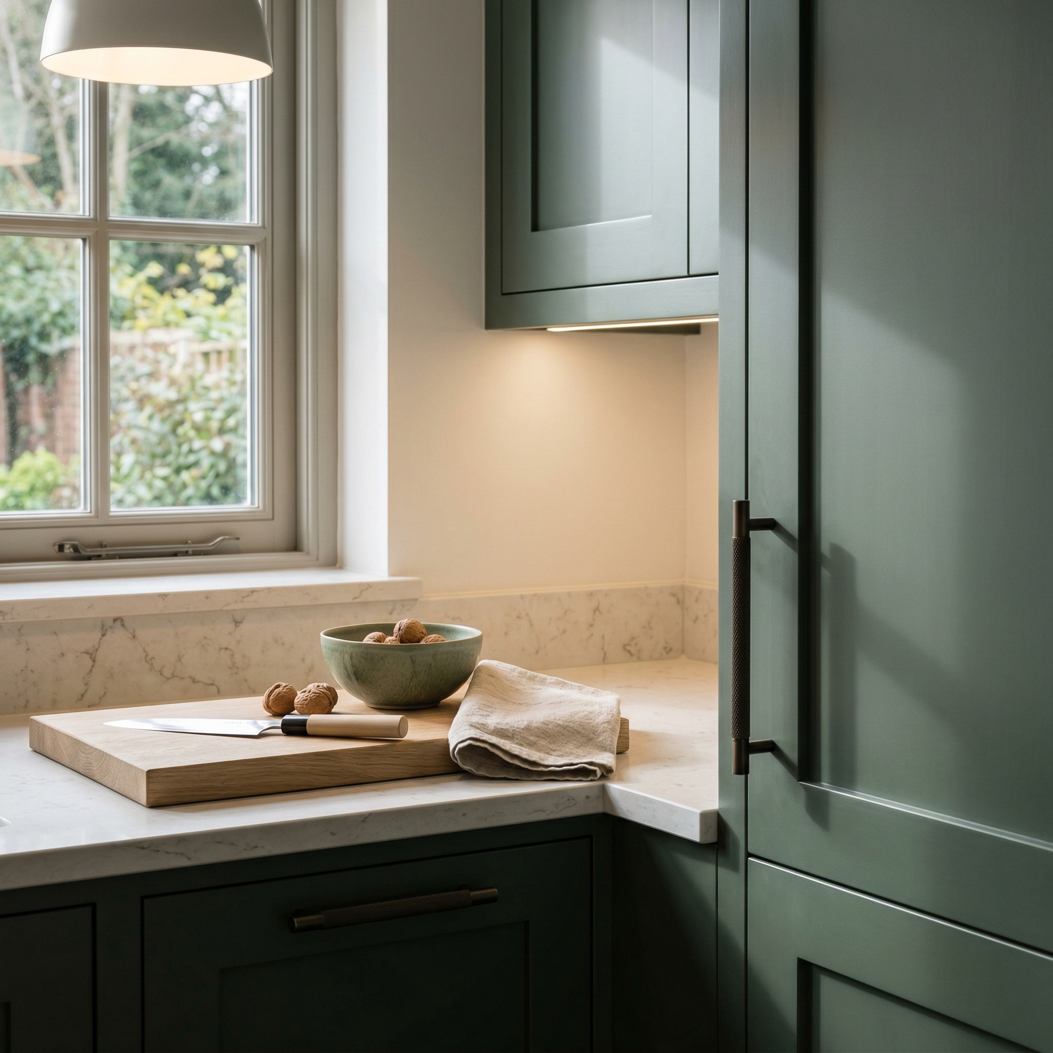 Mastercraft kitchen in Redruth, bespoke design, quality craftsmanship, installed by our own team