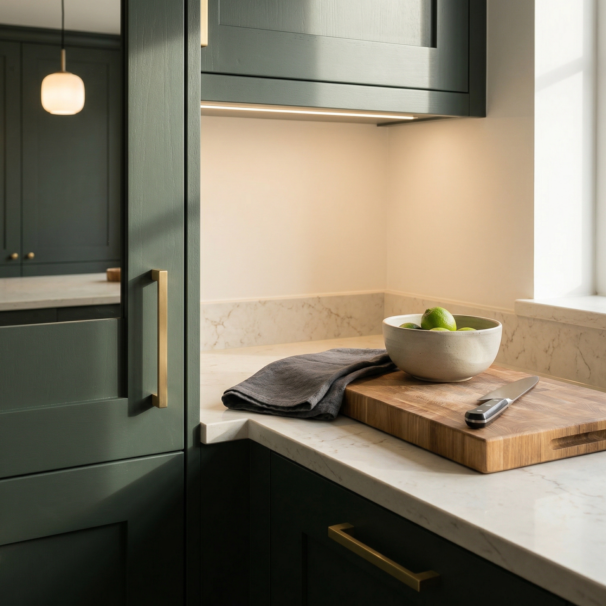 Mastercraft kitchen in Rhymney, bespoke design, quality craftsmanship, installed by our own team