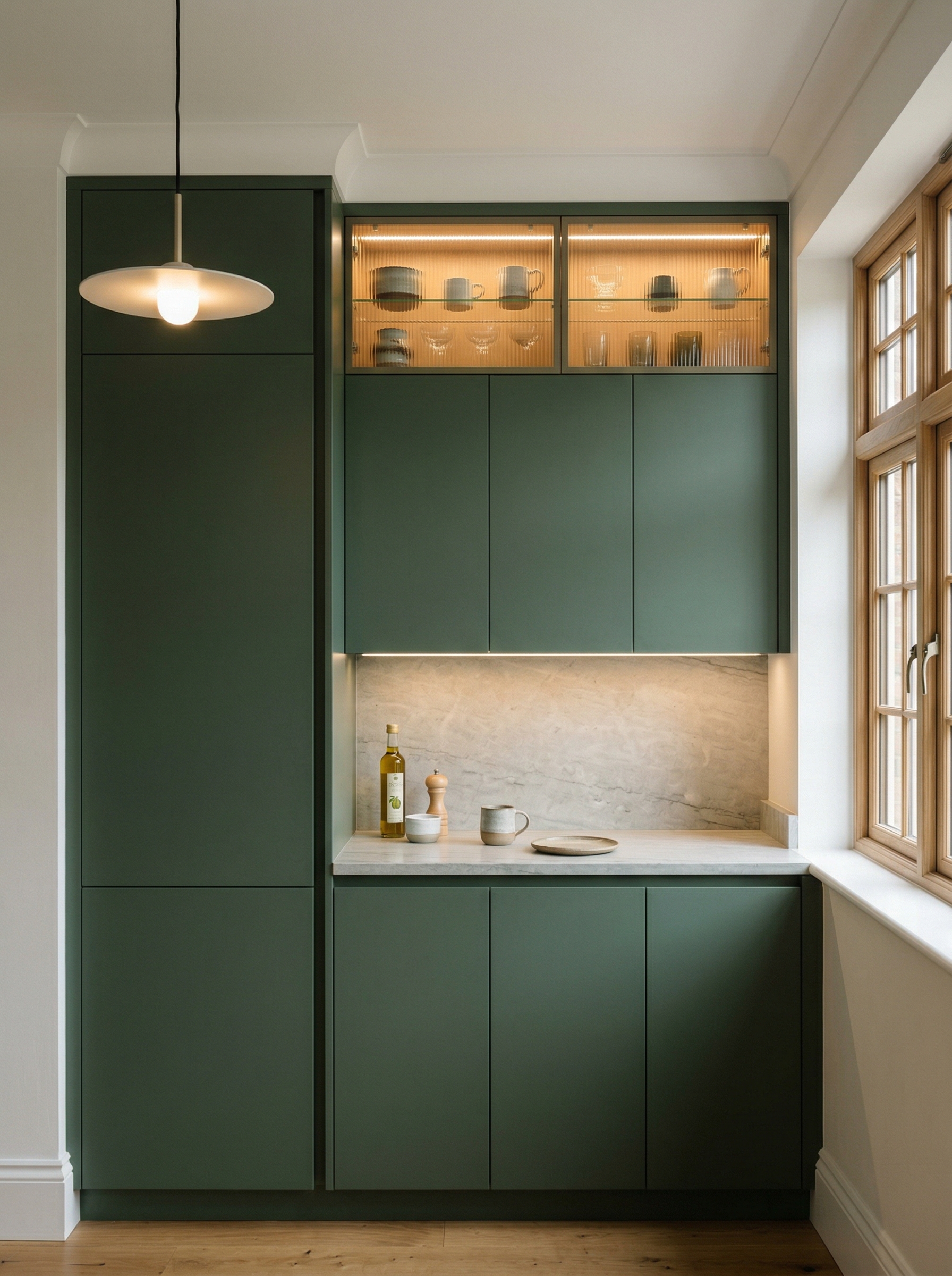 portrait2_600x800 Bespoke kitchen installation, full-height cabinetry and considered storage design