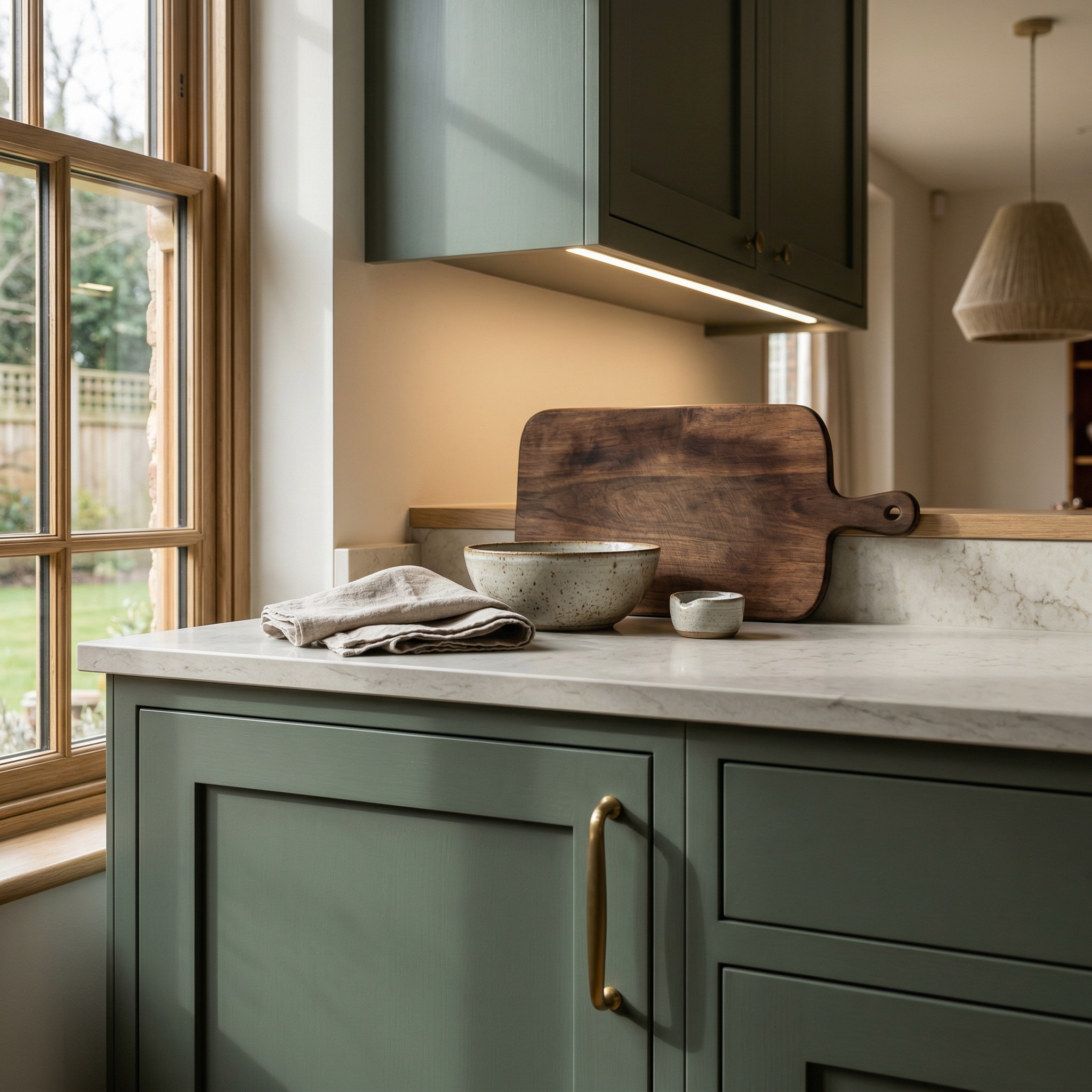 Mastercraft kitchen in Shefford, bespoke design, quality craftsmanship, installed by our own team