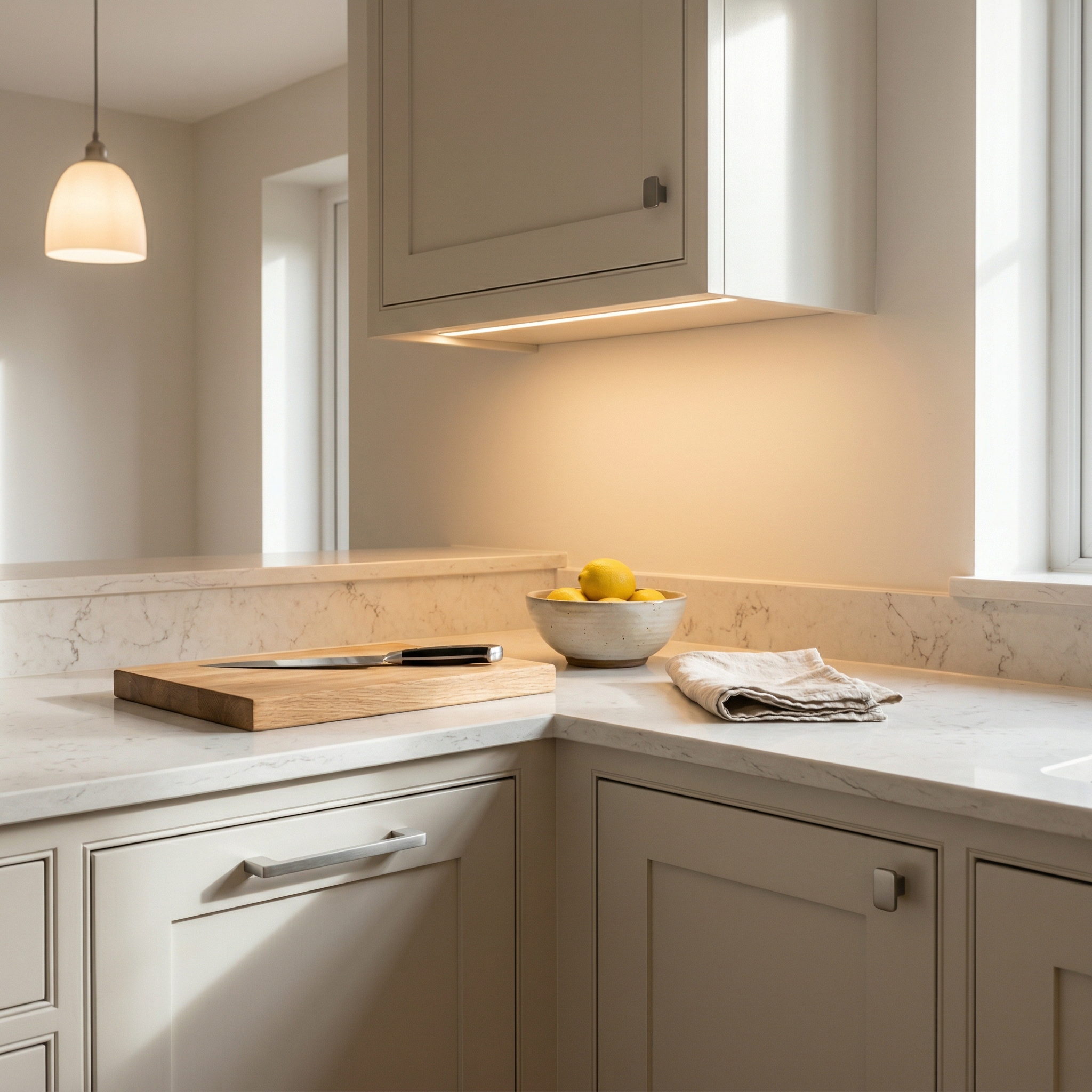 Mastercraft kitchen in Somerton, bespoke design, quality craftsmanship, installed by our own team