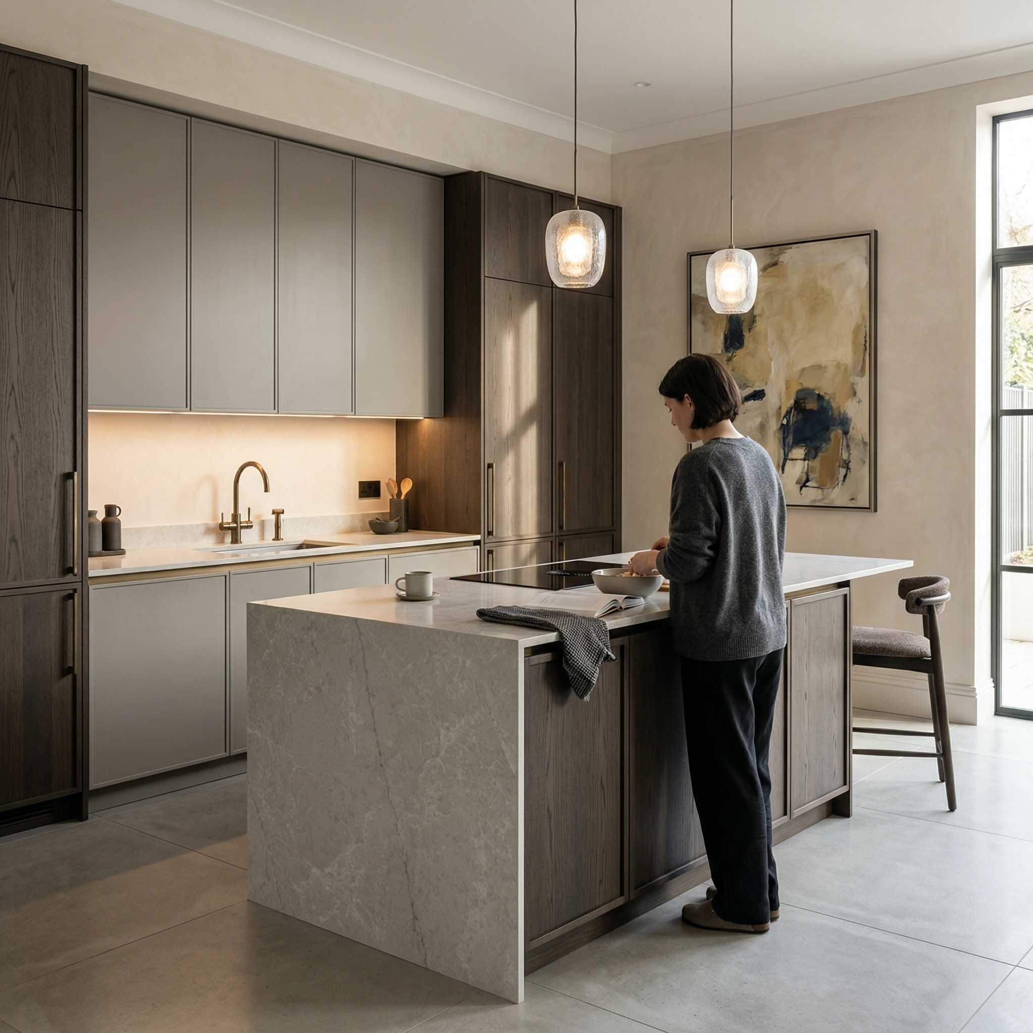 square2_800x800 Bespoke kitchen designed for a Stoke Bishop home, quality materials and considered layout