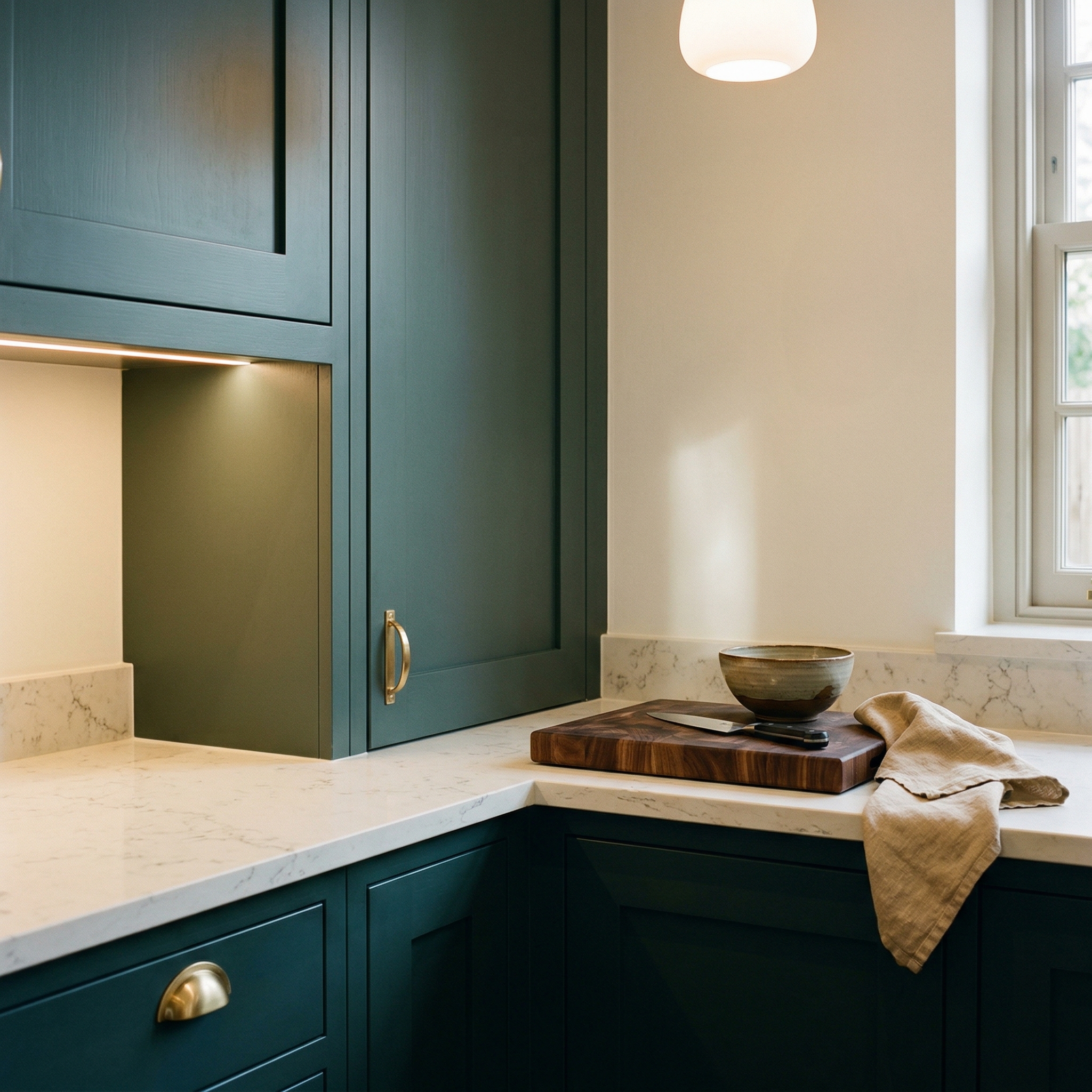 Mastercraft kitchen in Sully, bespoke design, quality craftsmanship, installed by our own team