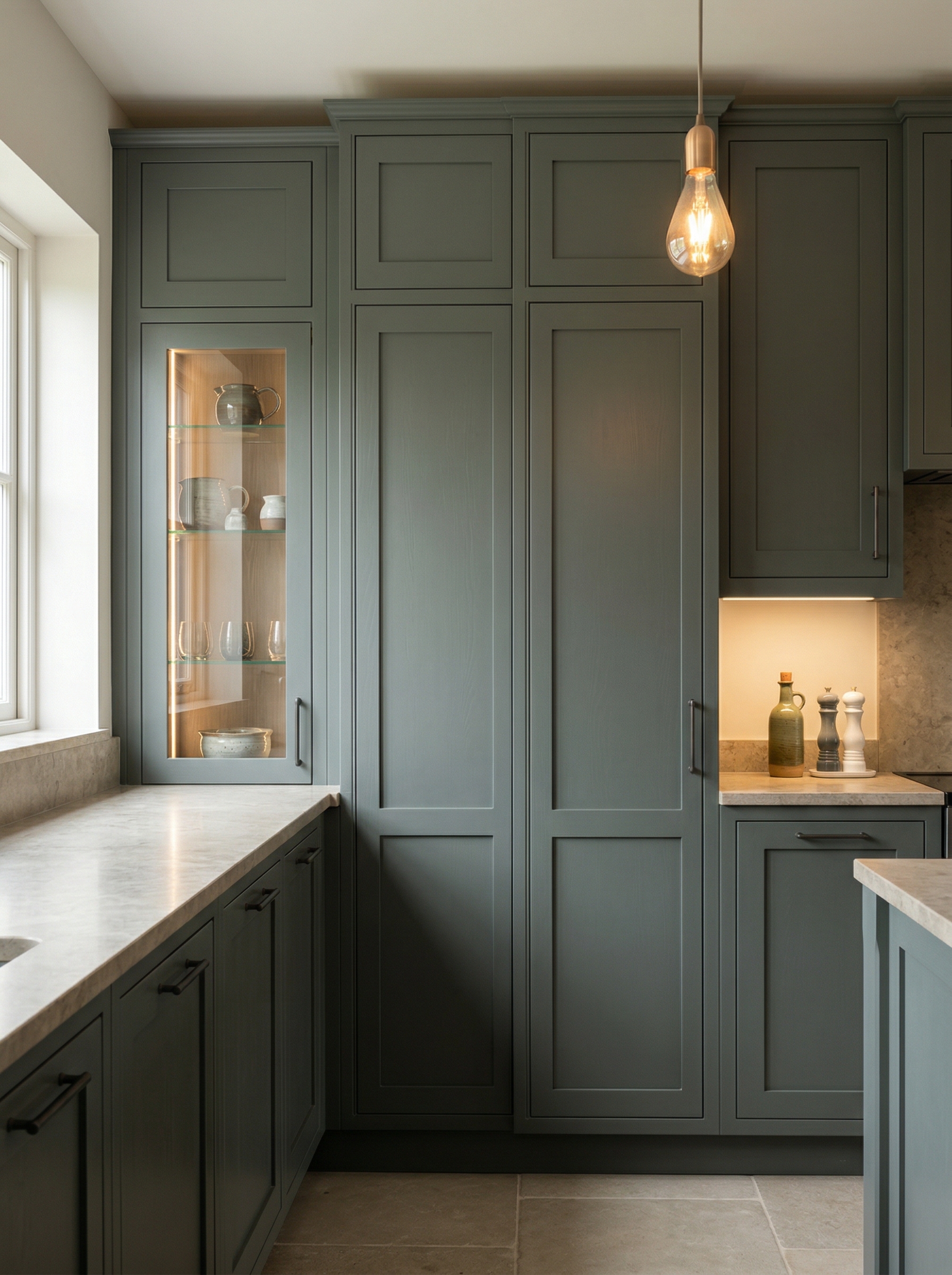 portrait2_600x800 Bespoke kitchen installation, full-height cabinetry and considered storage design