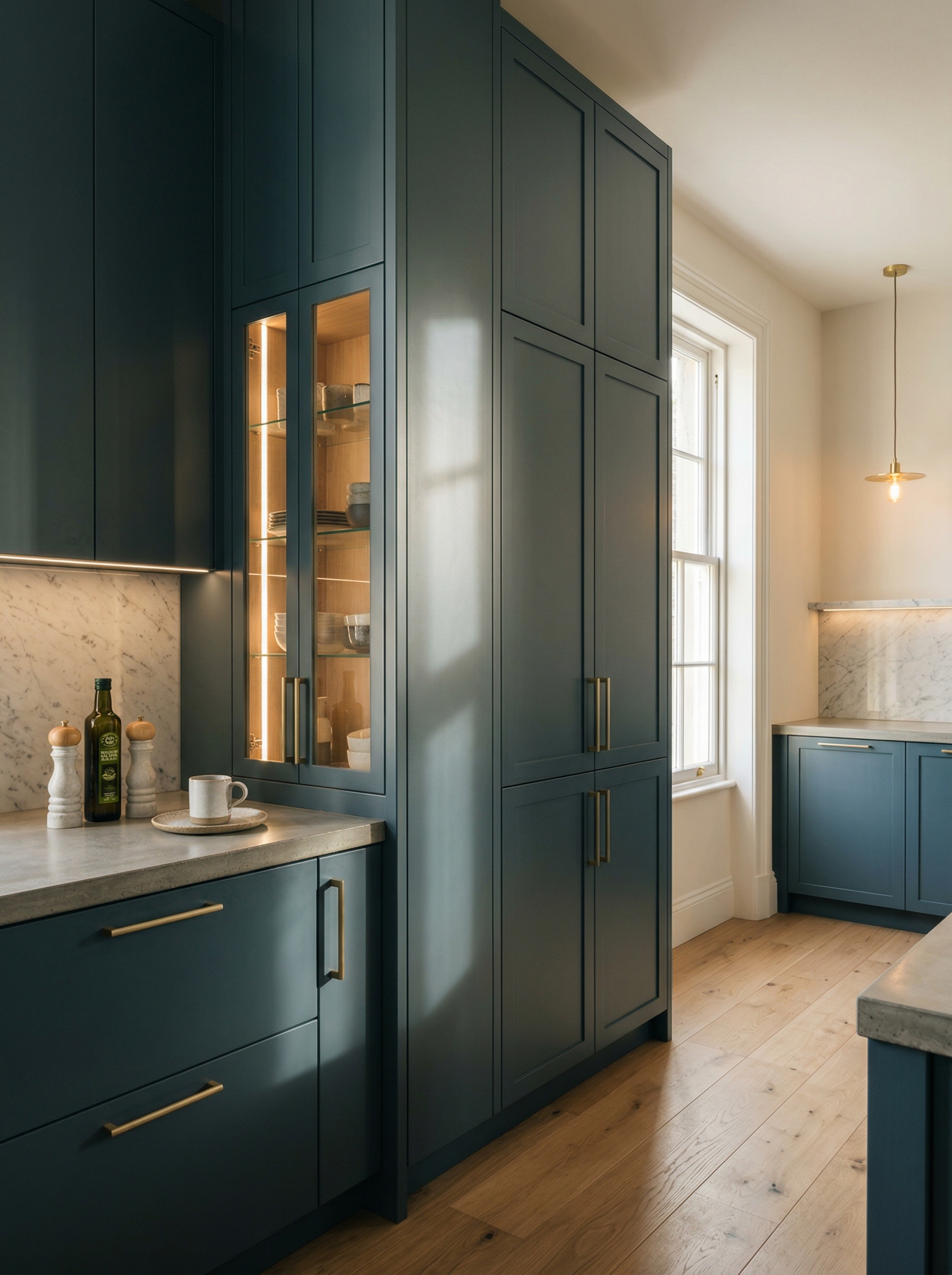 portrait2_600x800 Bespoke kitchen installation, full-height cabinetry and considered storage design