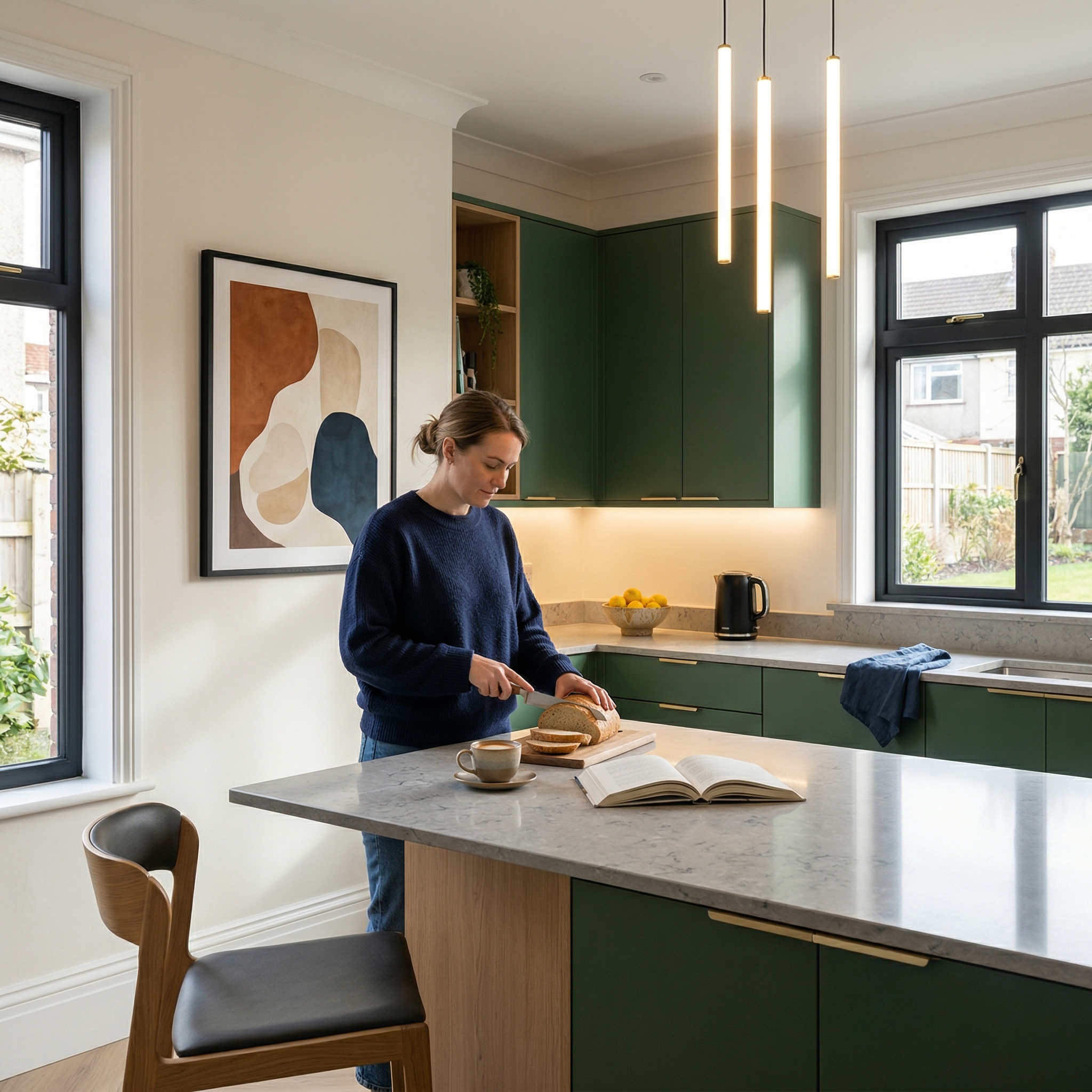 square2_800x800 Bespoke kitchen designed for a Tonypandy home, quality materials and considered layout