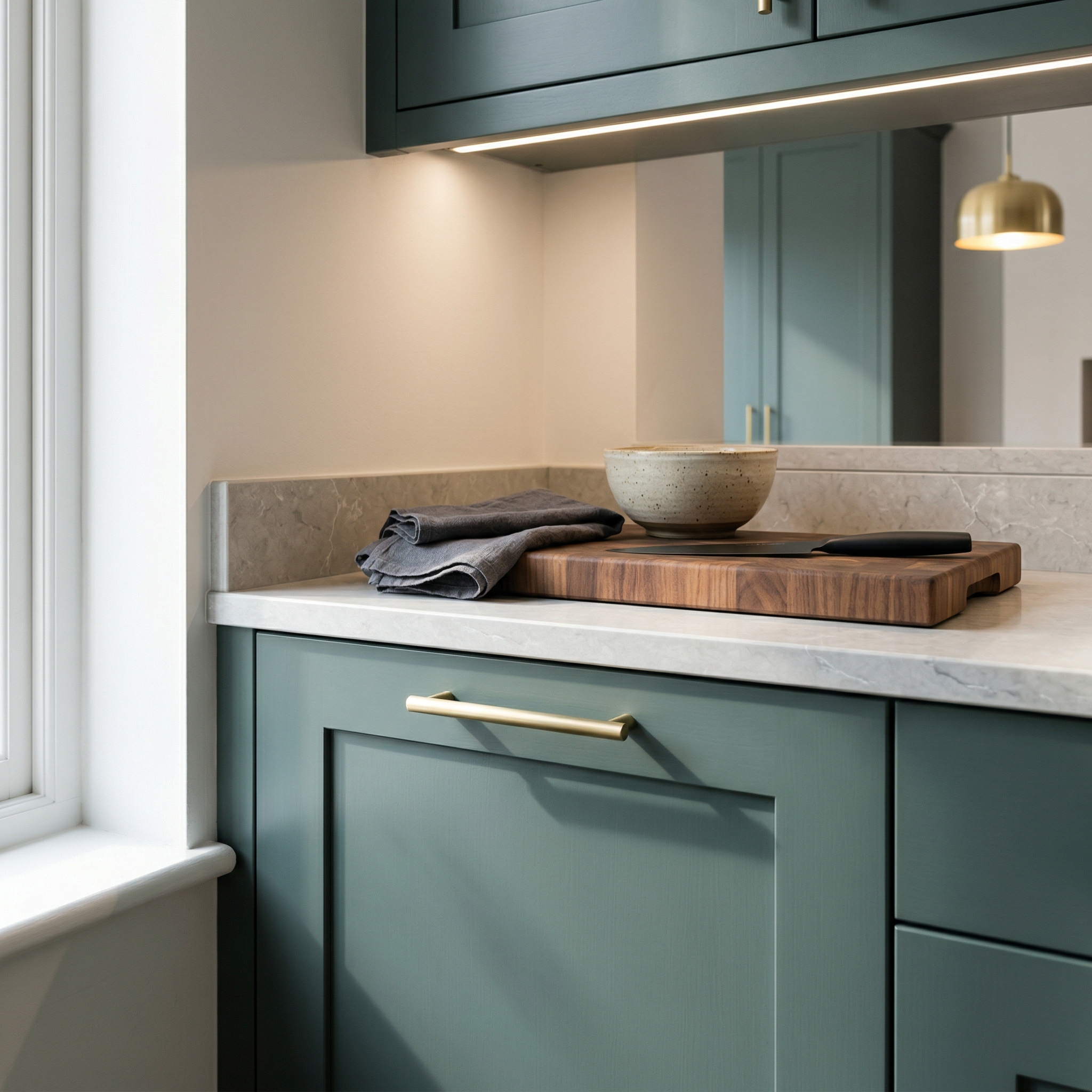 Mastercraft kitchen in Tonyrefail, bespoke design, quality craftsmanship, installed by our own team