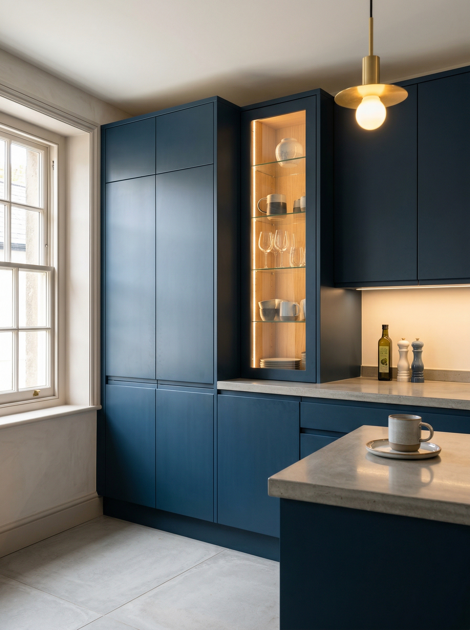 portrait2_600x800 Bespoke kitchen installation, full-height cabinetry and considered storage design