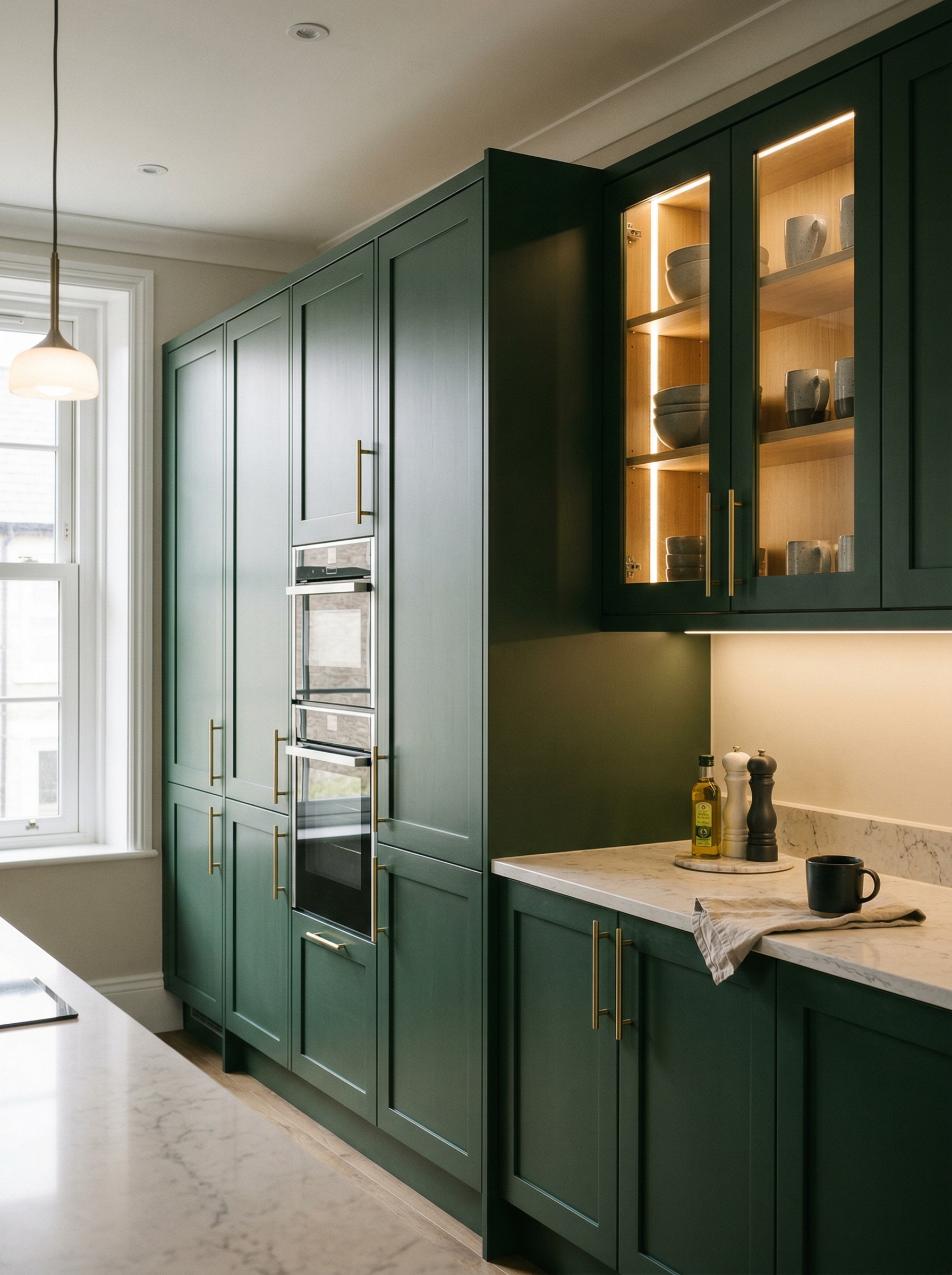 portrait2_600x800 Bespoke kitchen installation, full-height cabinetry and considered storage design