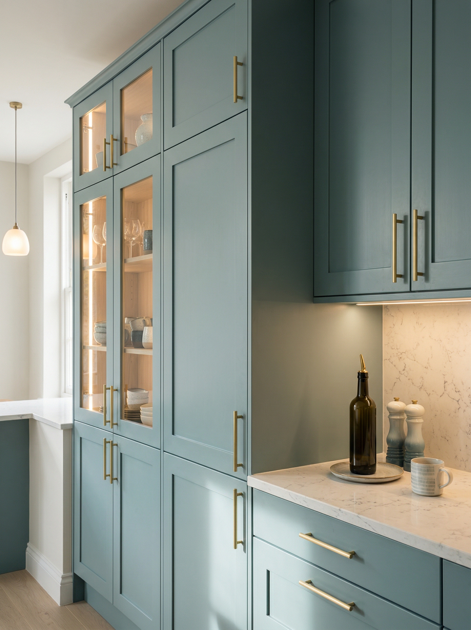 portrait2_600x800 Bespoke kitchen installation, full-height cabinetry and considered storage design