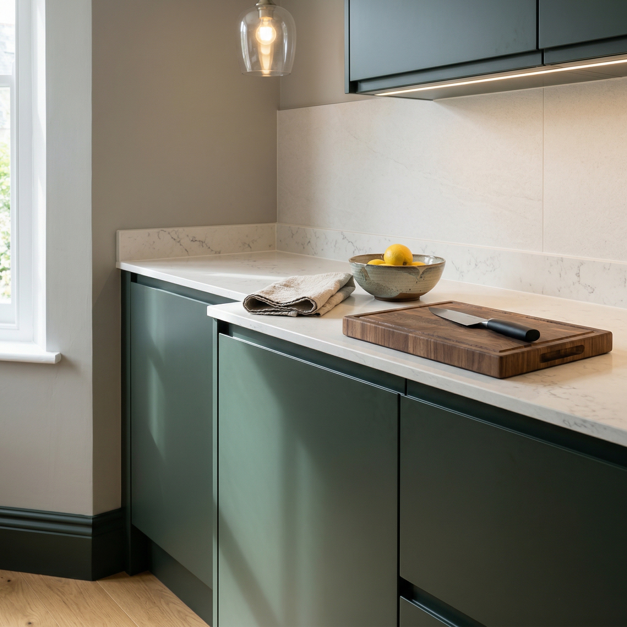 Mastercraft kitchen in Wallsend, bespoke design, quality craftsmanship, installed by our own team