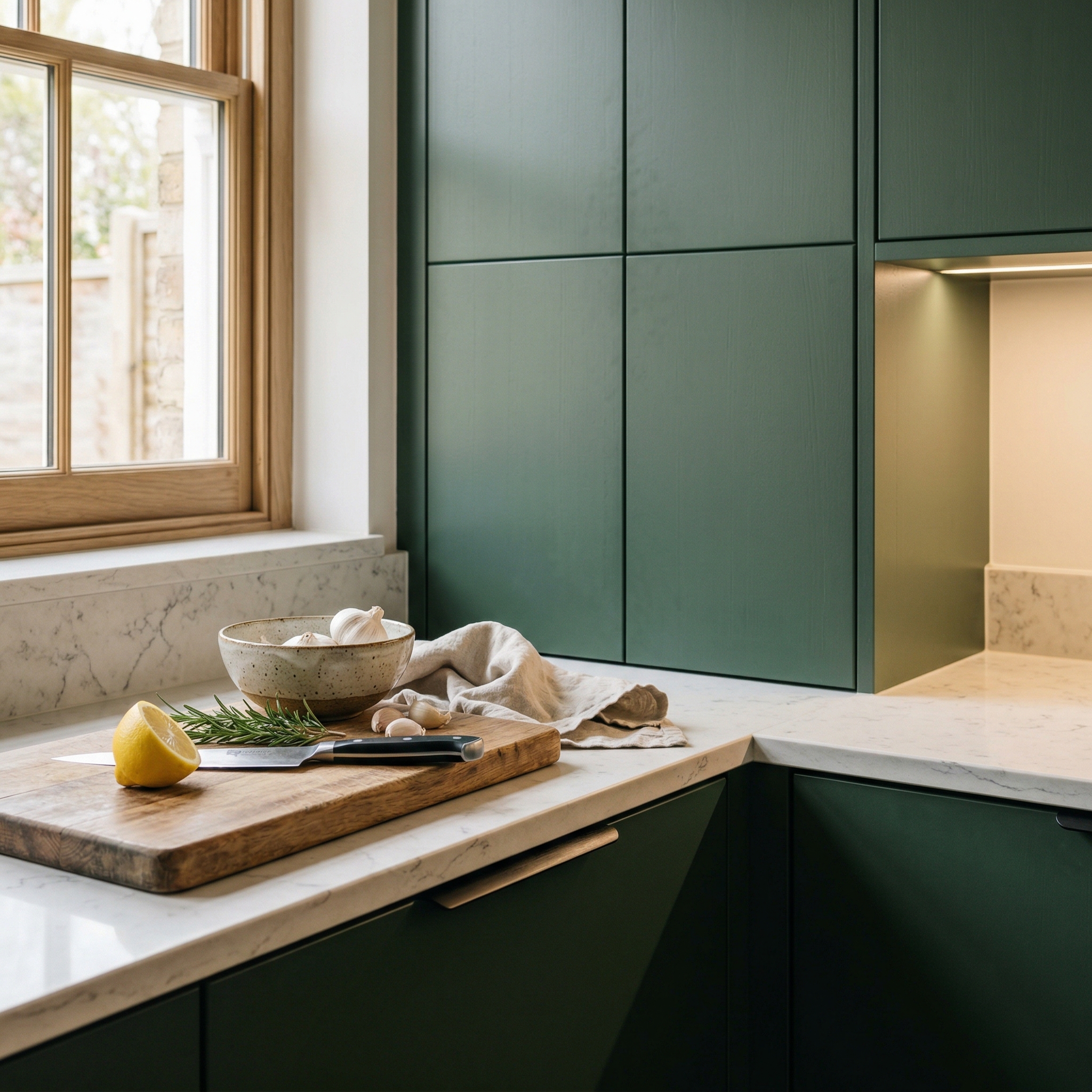 Mastercraft kitchen in Wareham, bespoke design, quality craftsmanship, installed by our own team