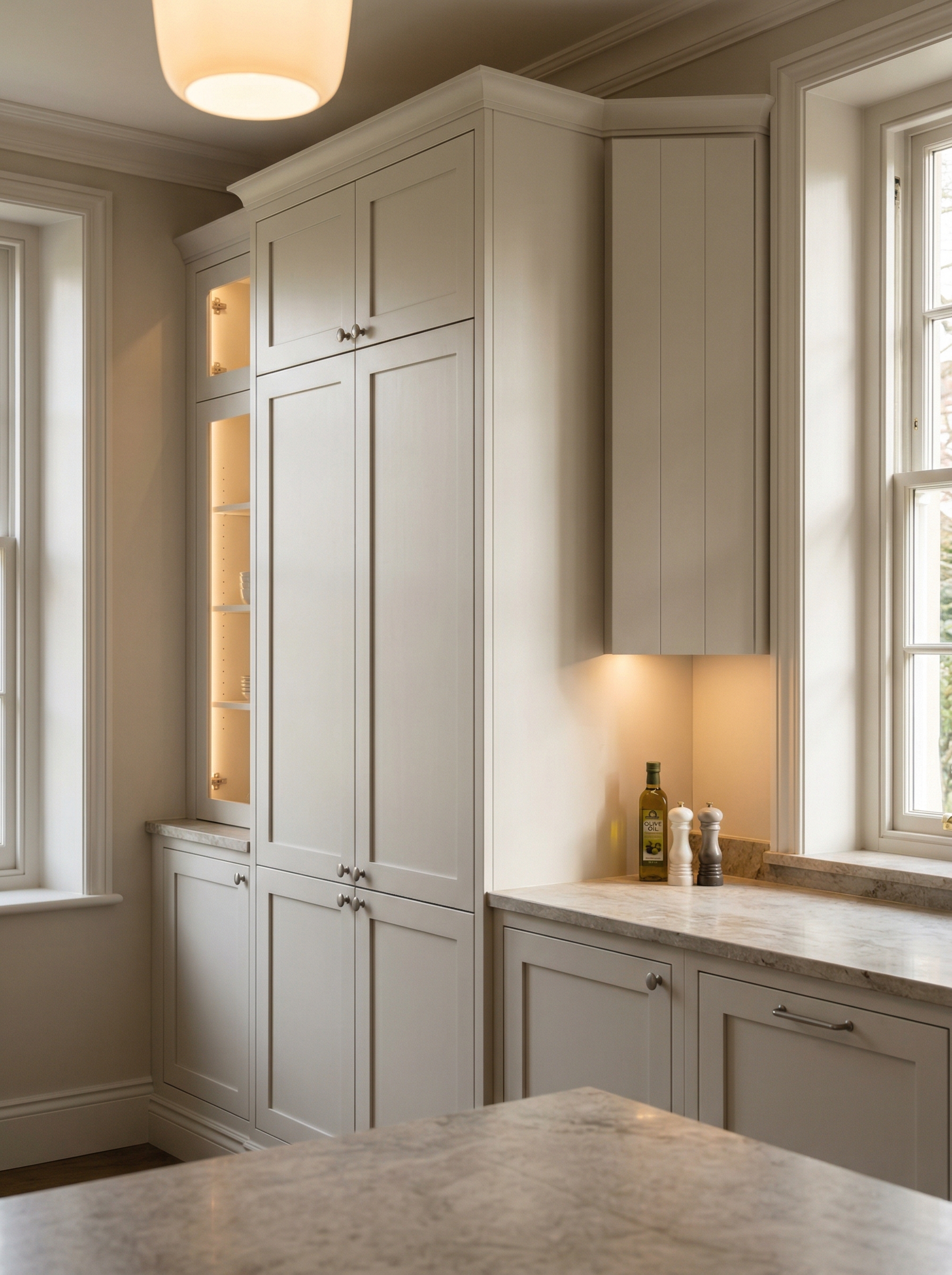 portrait2_600x800 Bespoke kitchen installation, full-height cabinetry and considered storage design