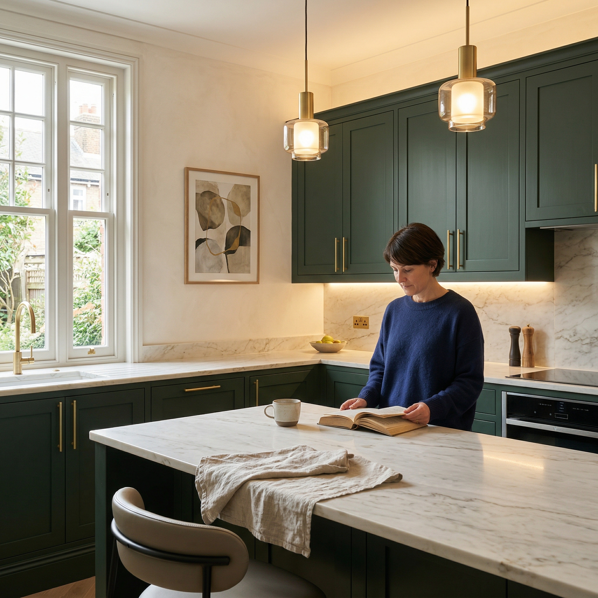 square2_800x800 Bespoke kitchen designed for a Washington home, quality materials and considered layout