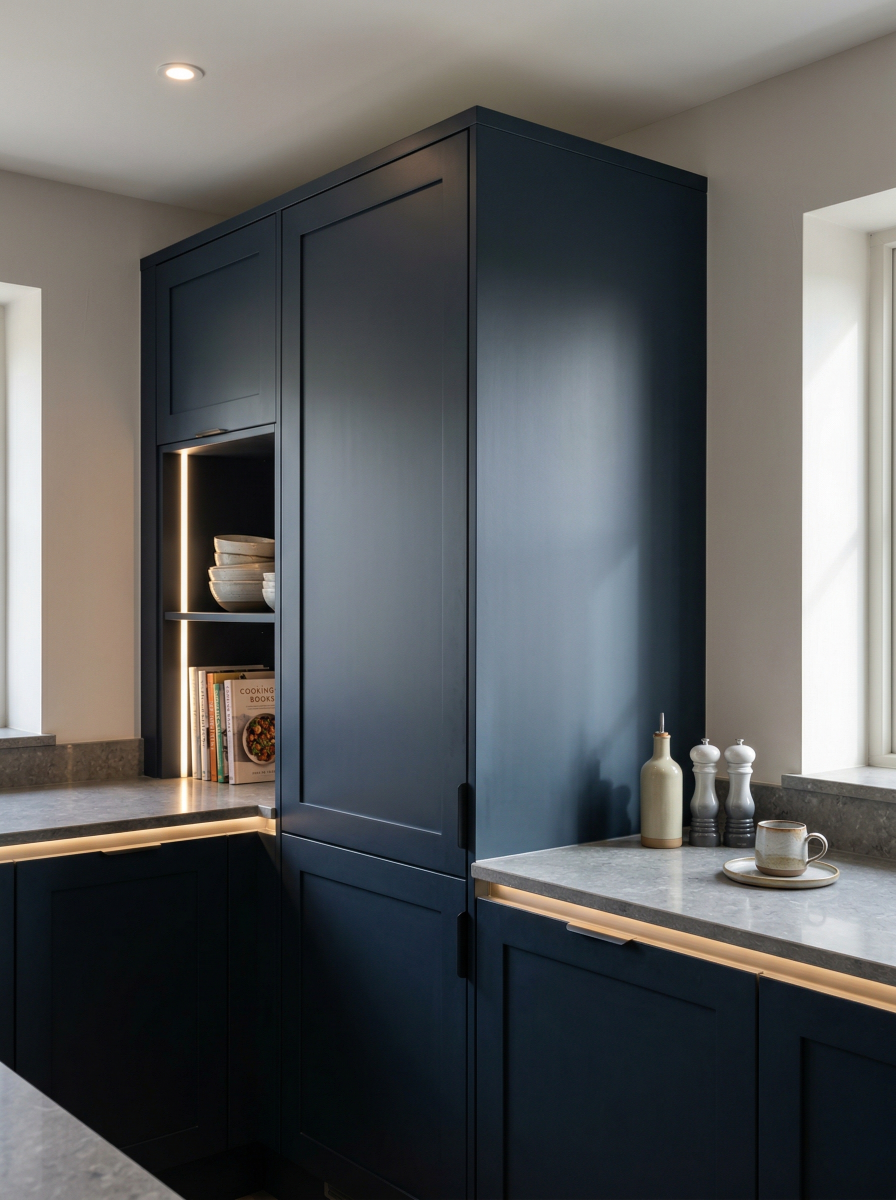 portrait2_600x800 Bespoke kitchen installation, full-height cabinetry and considered storage design