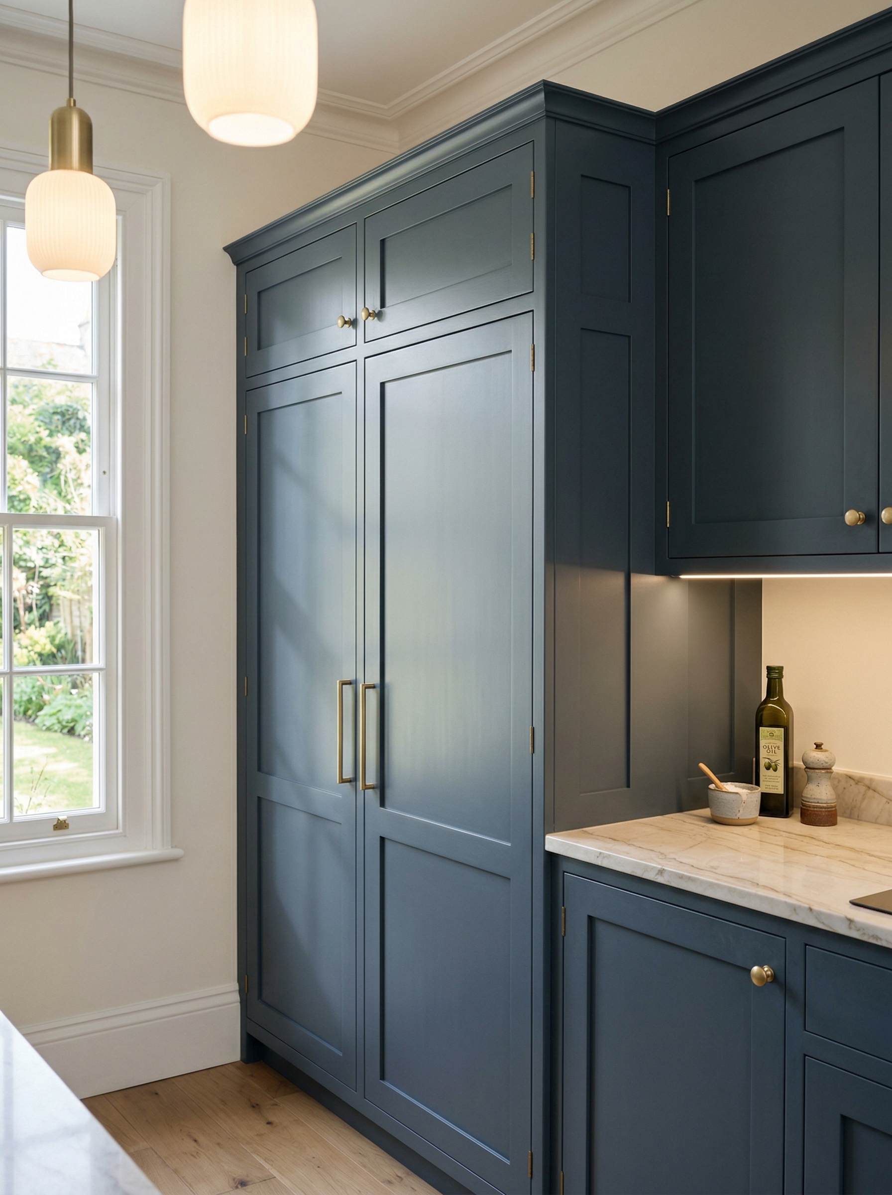 portrait2_600x800 Bespoke kitchen installation, full-height cabinetry and considered storage design